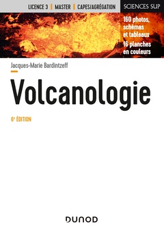 Couverture de l’ouvrage Volcanologie - 6e éd.