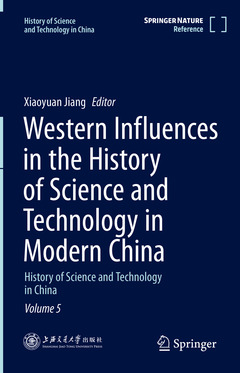 Couverture de l’ouvrage Western Influences in the History of Science and Technology in Modern China