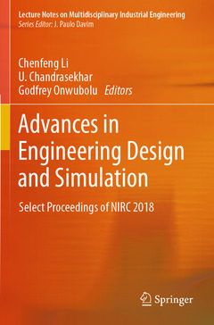 Couverture de l’ouvrage Advances in Engineering Design and Simulation
