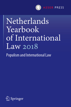 Cover of the book Netherlands Yearbook of International Law 2018