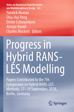 Couverture de l’ouvrage Progress in Hybrid RANS-LES Modelling 