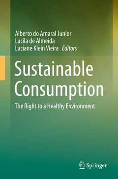 Couverture de l’ouvrage Sustainable Consumption