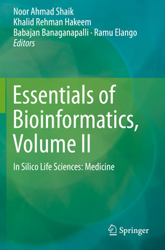 Cover of the book Essentials of Bioinformatics, Volume II
