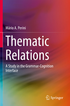Couverture de l’ouvrage Thematic Relations