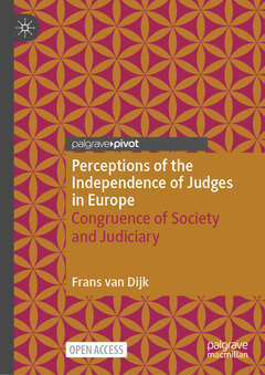 Couverture de l’ouvrage Perceptions of the Independence of Judges in Europe