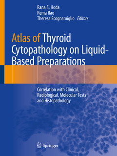 Couverture de l’ouvrage Atlas of Thyroid Cytopathology on Liquid-Based Preparations