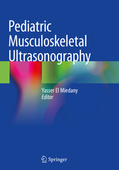 Couverture de l’ouvrage Pediatric Musculoskeletal Ultrasonography