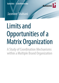 Cover of the book Limits and Opportunities of a Matrix Organization