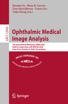 Couverture de l’ouvrage Ophthalmic Medical Image Analysis