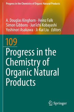 Couverture de l’ouvrage Progress in the Chemistry of Organic Natural Products 109