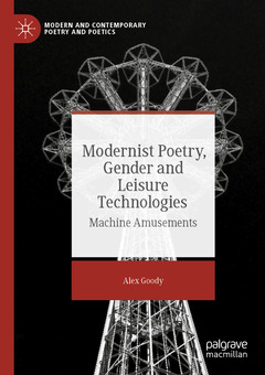 Couverture de l’ouvrage Modernist Poetry, Gender and Leisure Technologies