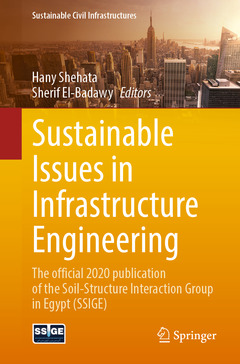 Couverture de l’ouvrage Sustainable Issues in Infrastructure Engineering