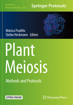 Couverture de l’ouvrage Plant Meiosis