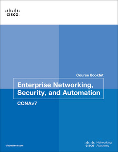 Couverture de l’ouvrage Enterprise Networking, Security, and Automation Course Booklet (CCNAv7)
