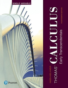 Couverture de l’ouvrage Thomas' Calculus