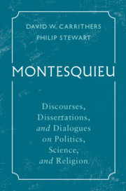 Couverture de l’ouvrage Montesquieu