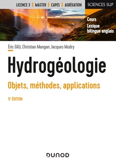 Couverture de l’ouvrage Hydrogéologie - 5e éd. - Objets, méthodes, applications