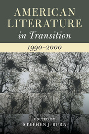 Couverture de l’ouvrage American Literature in Transition, 1990–2000