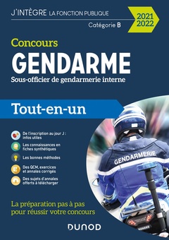 Cover of the book Concours Sous-officier de gendarmerie interne - 2021-2022