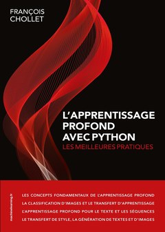 Couverture de l’ouvrage L'apprentissage profond avec Python