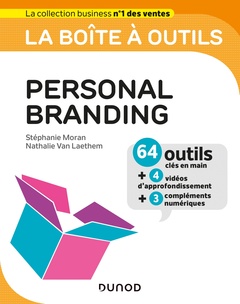 Couverture de l’ouvrage La boîte à outils du Personal Branding - 64 outils et méthodes