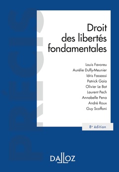 Cover of the book Droit des libertés fondamentales. 8e éd.