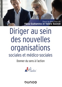 Cover of the book Diriger au sein des nouvelles organisations sociales et médico-sociales - Donner du sens à l'action