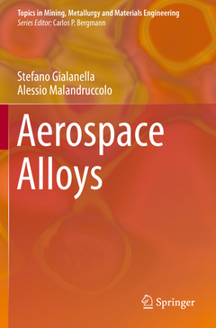 Couverture de l’ouvrage Aerospace Alloys 