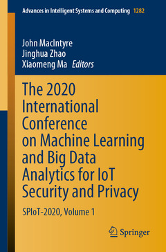 Couverture de l’ouvrage The 2020 International Conference on Machine Learning and Big Data Analytics for IoT Security and Privacy