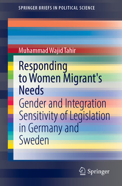 Couverture de l’ouvrage Responding to Women Migrant's Needs