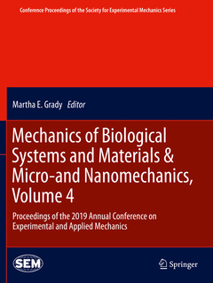 Couverture de l’ouvrage Mechanics of Biological Systems and Materials & Micro-and Nanomechanics, Volume 4