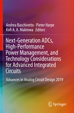 Couverture de l’ouvrage Next-Generation ADCs, High-Performance Power Management, and Technology Considerations for Advanced Integrated Circuits