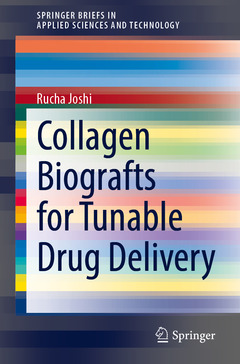 Couverture de l’ouvrage Collagen Biografts for Tunable Drug Delivery