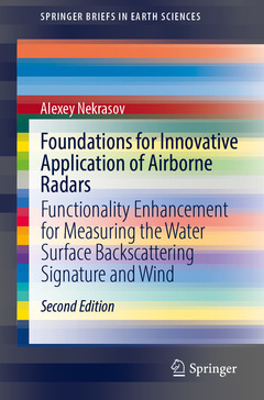 Couverture de l’ouvrage Foundations for Innovative Application of Airborne Radars