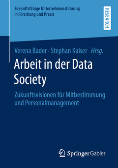 Couverture de l’ouvrage Arbeit in der Data Society