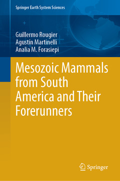Couverture de l’ouvrage Mesozoic Mammals from South America and Their Forerunners