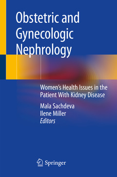 Couverture de l’ouvrage Obstetric and Gynecologic Nephrology