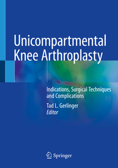Couverture de l’ouvrage Unicompartmental Knee Arthroplasty
