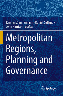 Couverture de l’ouvrage Metropolitan Regions, Planning and Governance
