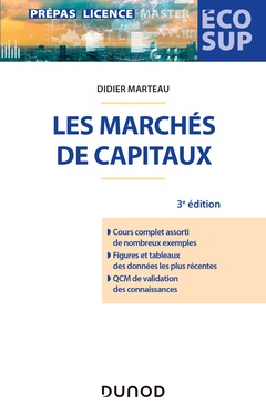 Cover of the book Les marchés de capitaux - 3e éd.