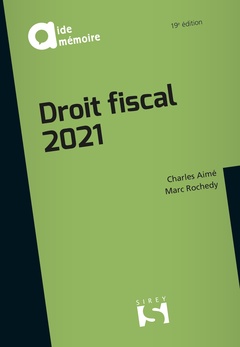 Cover of the book Droit fiscal 2021. 19e éd.