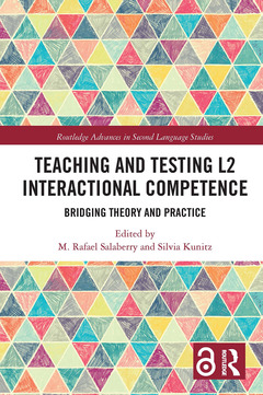 Couverture de l’ouvrage Teaching and Testing L2 Interactional Competence