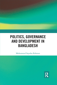 Couverture de l’ouvrage Politics, Governance and Development in Bangladesh
