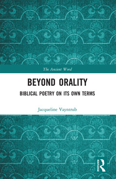 Cover of the book Beyond Orality