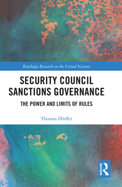 Couverture de l’ouvrage Security Council Sanctions Governance
