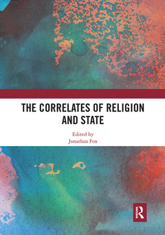 Couverture de l’ouvrage The Correlates of Religion and State