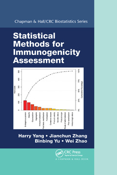 Couverture de l’ouvrage Statistical Methods for Immunogenicity Assessment