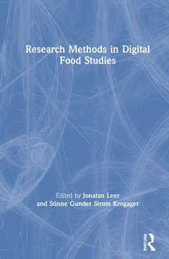 Couverture de l’ouvrage Research Methods in Digital Food Studies