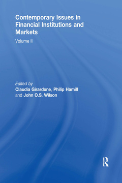 Couverture de l’ouvrage Contemporary Issues in Financial Institutions and Markets