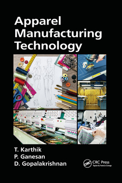 Couverture de l’ouvrage Apparel Manufacturing Technology